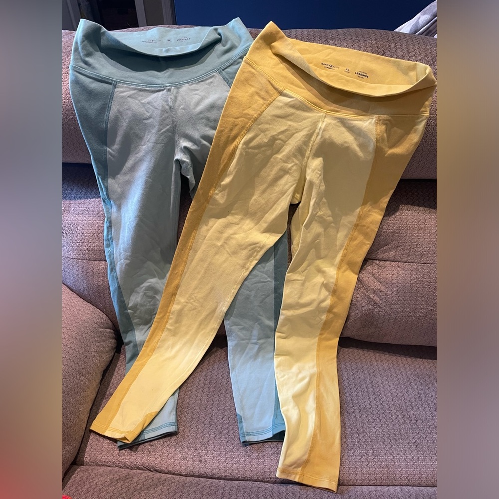 2 pair girls old navy leggings